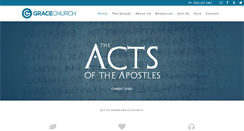Desktop Screenshot of gracechurchcc.com